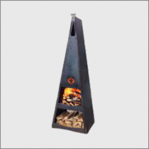 Pyramid Fire Pit 1.2m